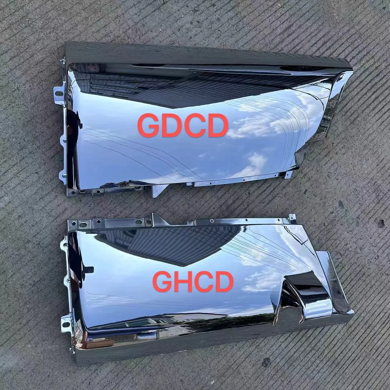 GHCD Hot Product/factory Price/high Quality Japanese Truck DECA360 (2008-on) Chrome-plated Corner Panel factory