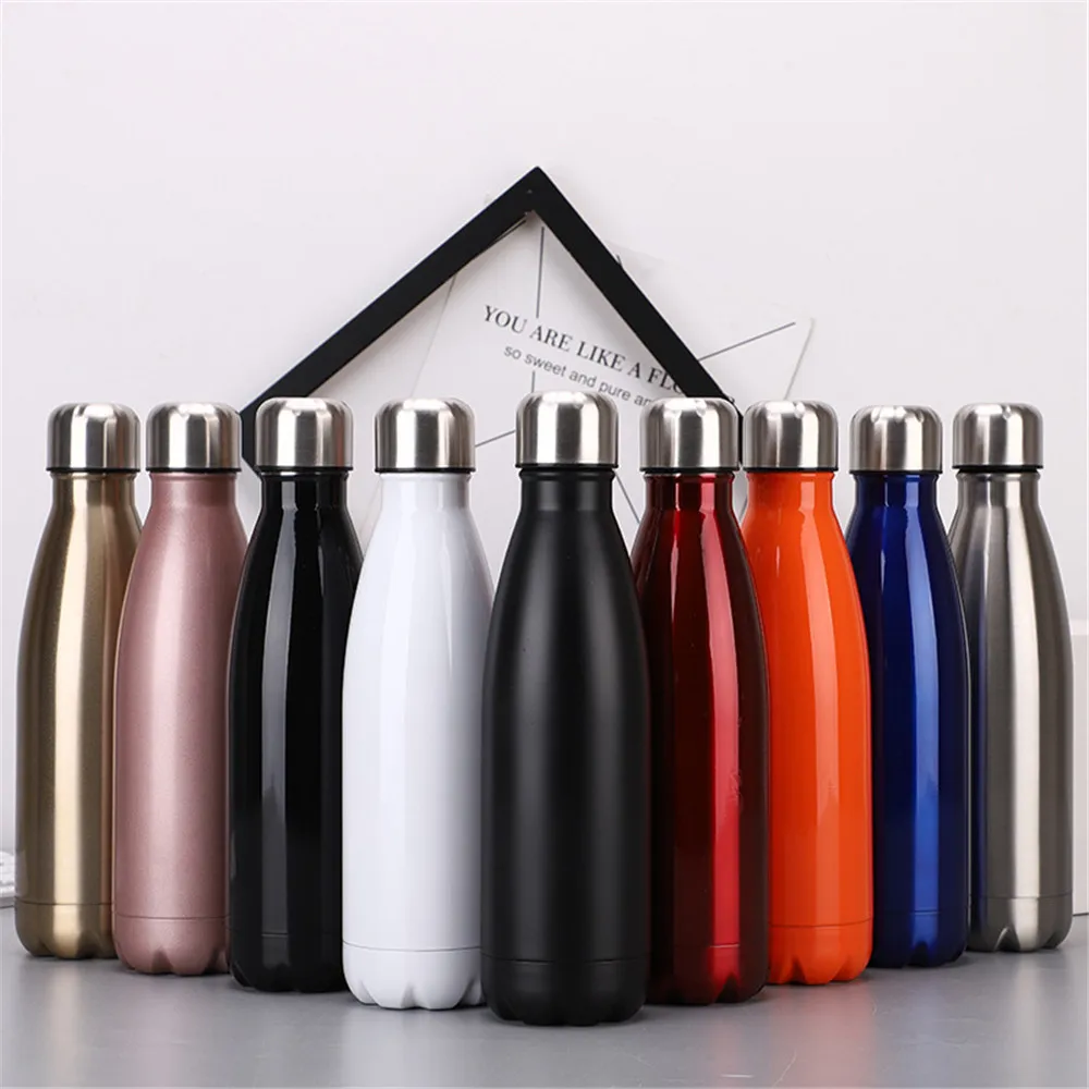 Stainless Steel Vacuum Flask Bottle 500ml Color Customized Thermos
