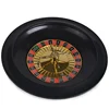 10'' Roulette Poker Chips Set Roulette & 60pcs Small Poker Chips & Chips Collecting Rake Fun Leisure Borad Games