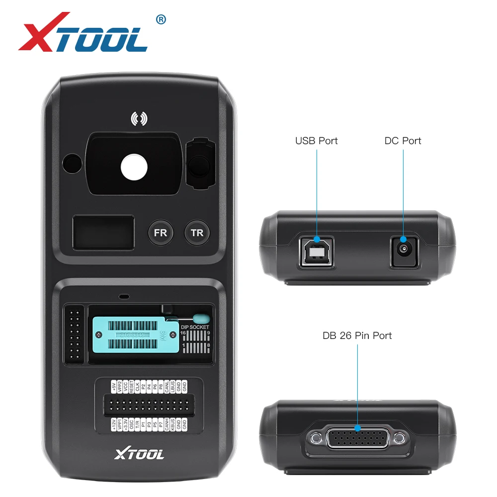 XTOOL KC501 Auto Key & Chip Programmer OBD2 read write MCU/EEPROM chips for X100 PAD2 X100 PAD3 work for Mercedes Infrared keys