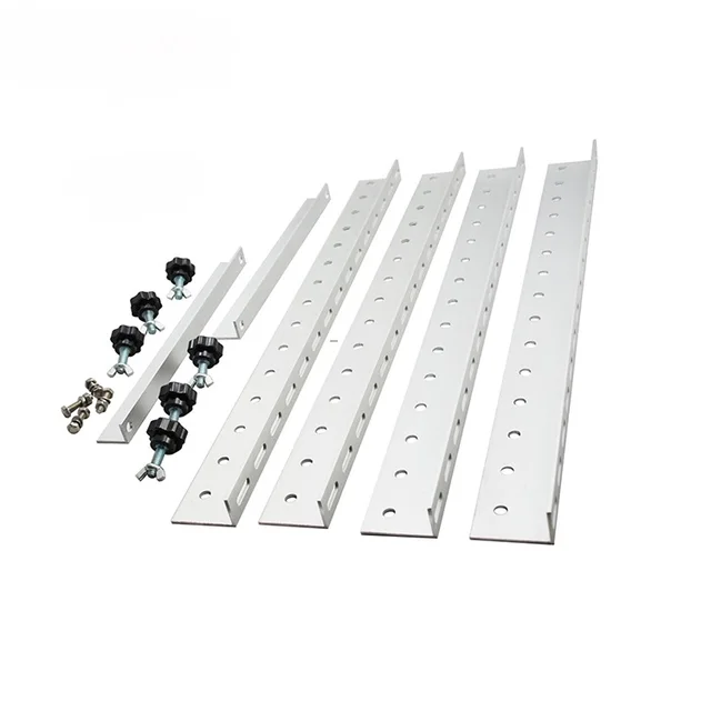 7pcs Supports de Panneau Solaire Support de Panneau Solaire Montage lat/éral dangle Support de Support dangle Anti-UV Set-Free pour VR Marine Bateaux Camping-Cars caravanes