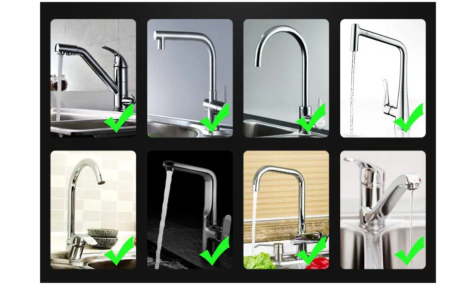 QY High-pressure faucet expander water-saving bathroom kitchen accessories supplies kitchen gadgets 360-degree rotatable bubbler