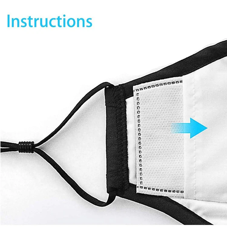 5 Layer Anti Dust Cotton Activated Carbon PM2.5 Filter