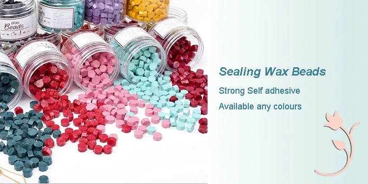 Amazon Best Seller Wholesale Beautiful Luxury Sense Colorful Sealing Wax Beads