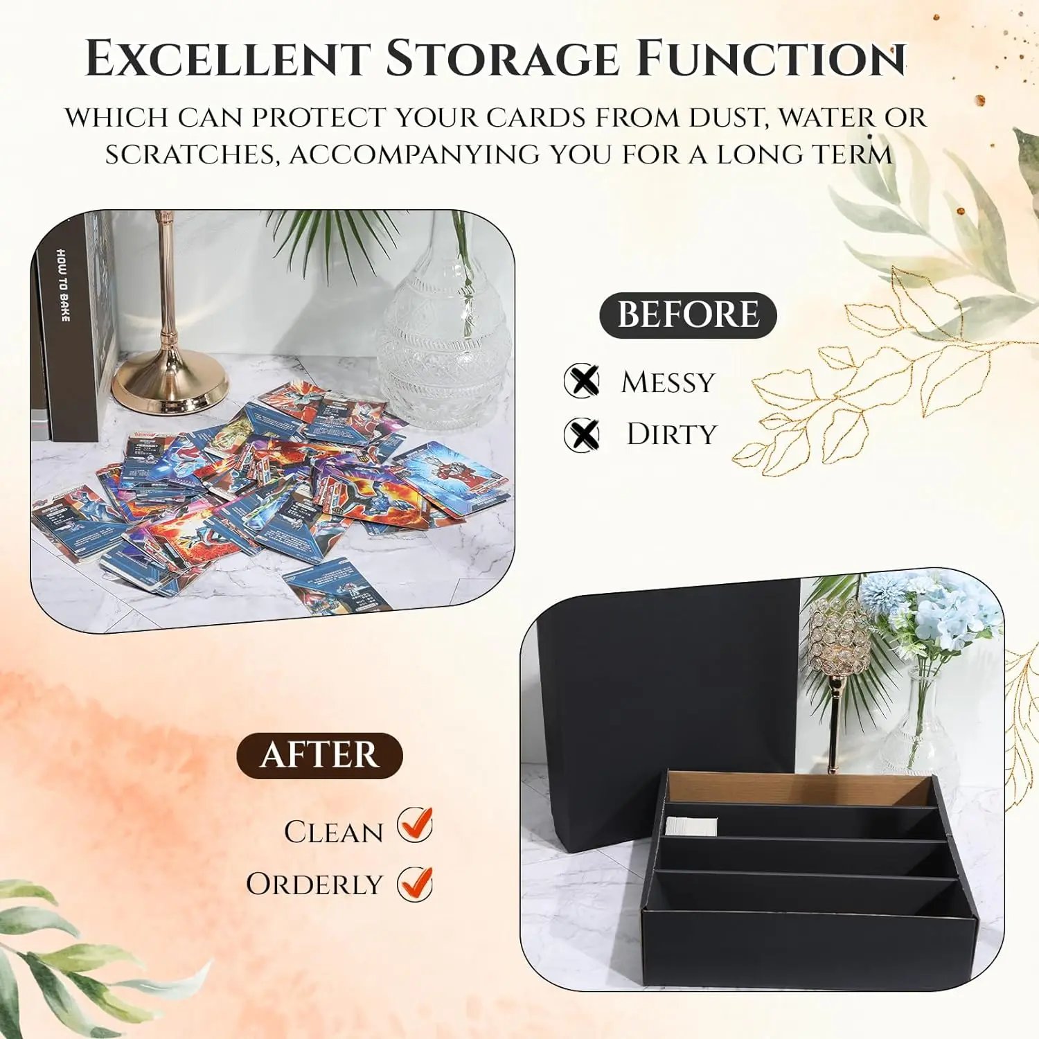 Custom Trading Card Storage Box 3200 Count Box Cardboard Trading Gaming