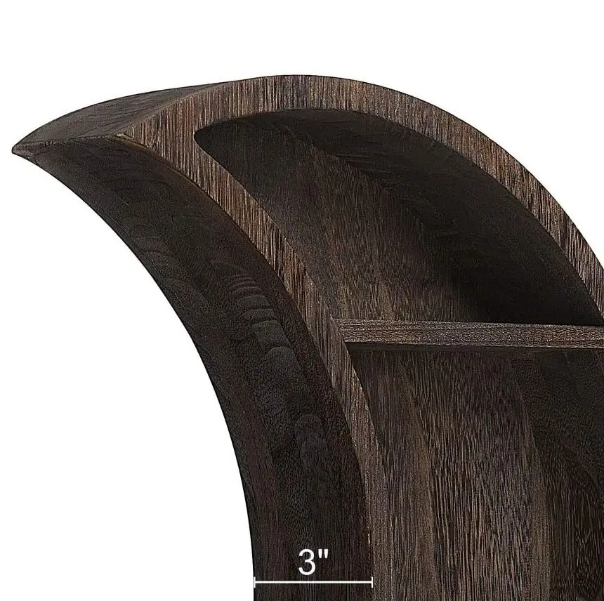 Wall Mounted Moon Shelf