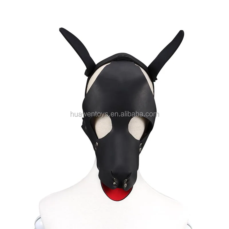 エロアクセサリーペットプレイbdsm大人のおもちゃボンデージ犬フェチアイマスク犬フェチスレーブsmプレイフードレザーペットプレイ Buy 男性犬 セックス セックスの馬と女性 Sm犬ヘッドギア Product On Alibaba Com