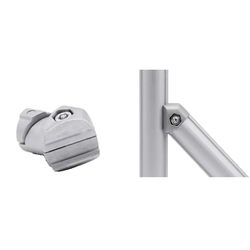 product 1000 series 45 degree internal connector third generation wire rod aluminum alloy lean pipe profile workbench car accessories-14