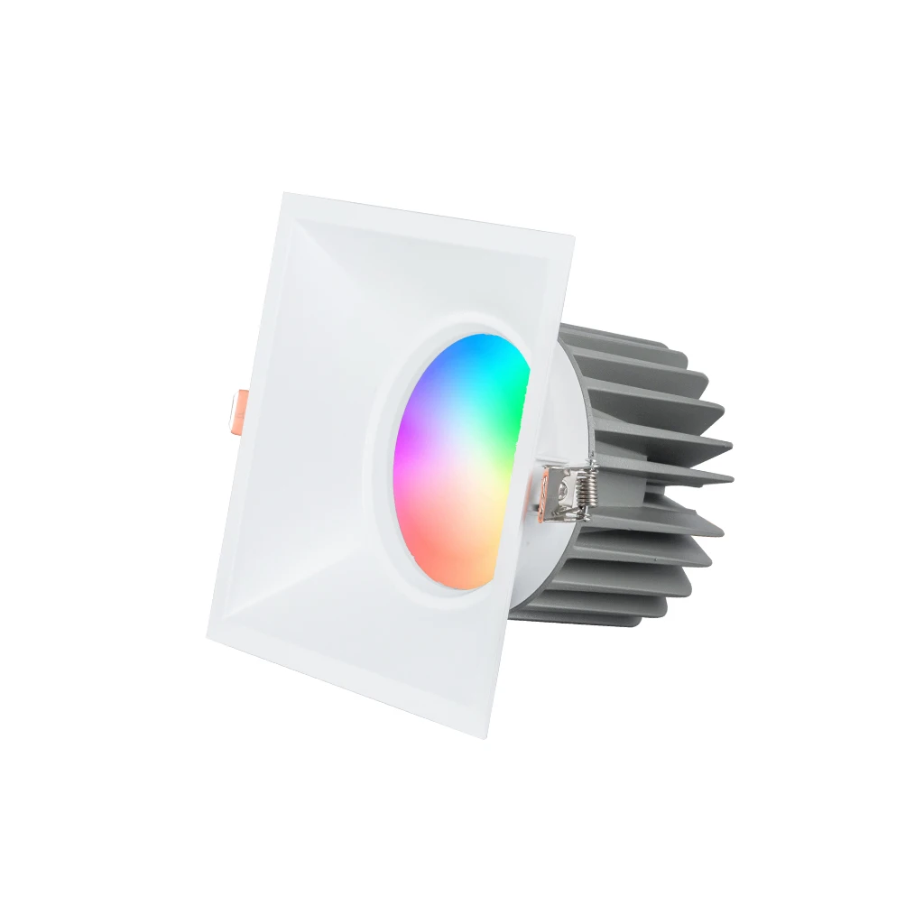 Smart Wifi Tuya 40W RGB Dimmable LED Down Lights Compatible with Alexa Google Home