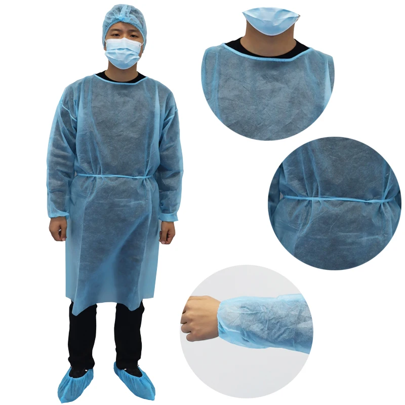 Cheap Non-Woven Green Aami Level 1 Isolation Gown Medium Xiantao Tnt Surgical Medical Disposable Isolation Gown - KingCare | KingCare.net