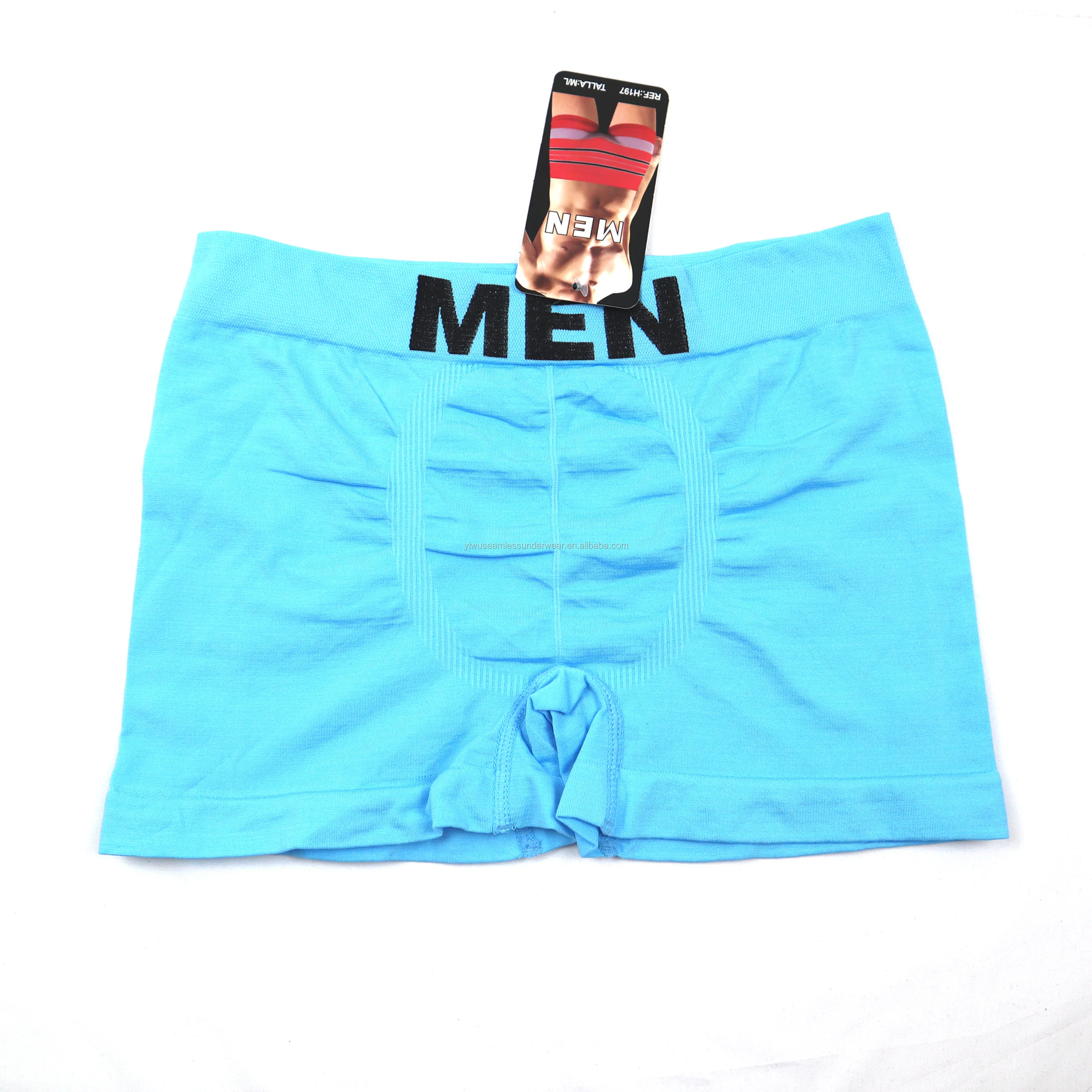 Wholesale Mens Boxer Brief Mens Polyester Seamless Underwear Buy Men