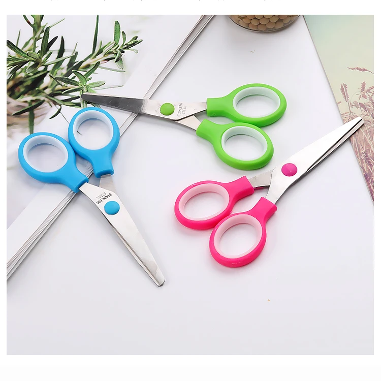 Multipurpose Stainless Steel Sharp Office Scissors High/middle School