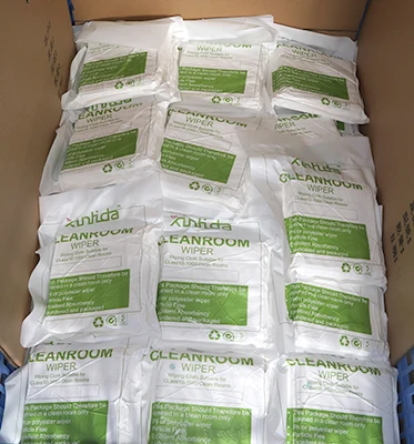 eco-friendly cleanroom wipers dust proof cleanroom wiper dry