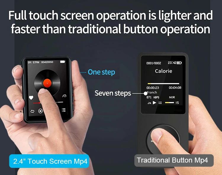 Metal Music Player Hifi Quality Sound Mp4 Player Oem Mp3 Player Buy