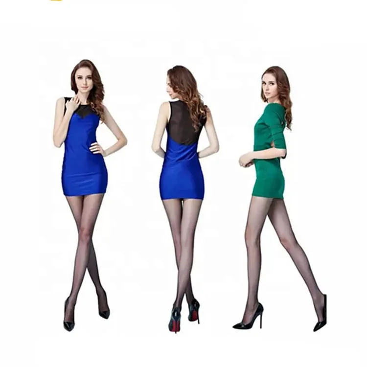 Women S 12 Denier All Sheer Toe Silk Stockings Tights Pantyhose Buy