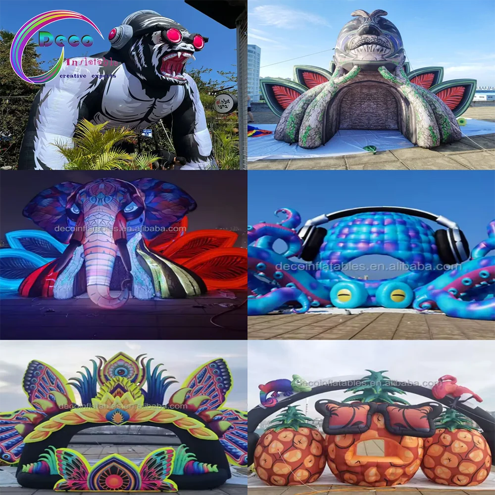 Custom AI Warrior Inflatable Model - Perfect for Events