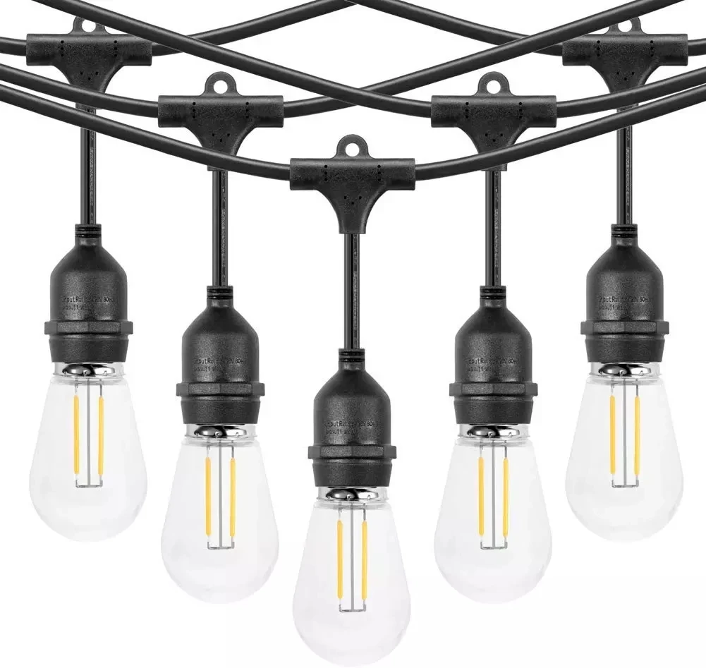 Tira De Luces Solares Para Exterior,5,5 M/7,8 M/15m,Luz Láser De