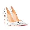 Hot selling 3D Printing Office Pump Shoes Music Pattern Pointed Toe Women Shoes Pumps