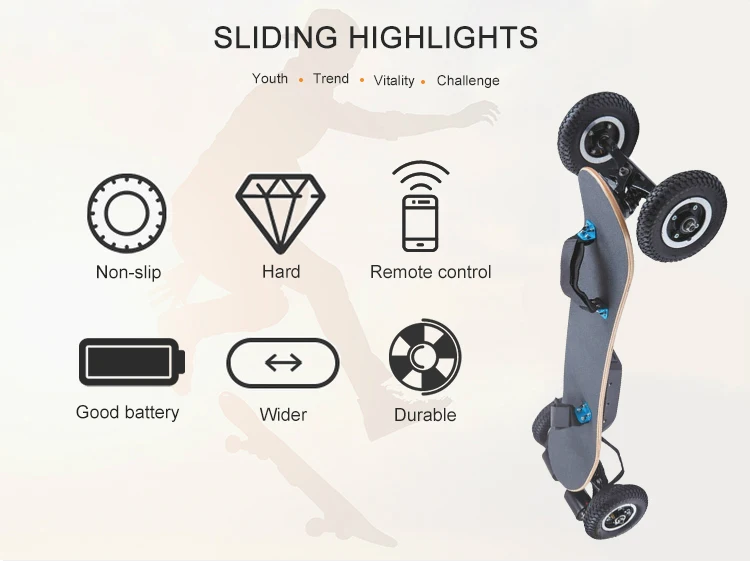 Multifunction Firm Waterproof Electric Skateboard Kit Buy Electric