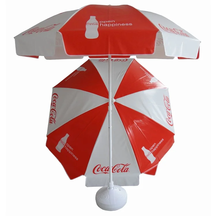 Factory Price Iso9001custom Parasol Promotional Pvc Beach Umbrella Sun