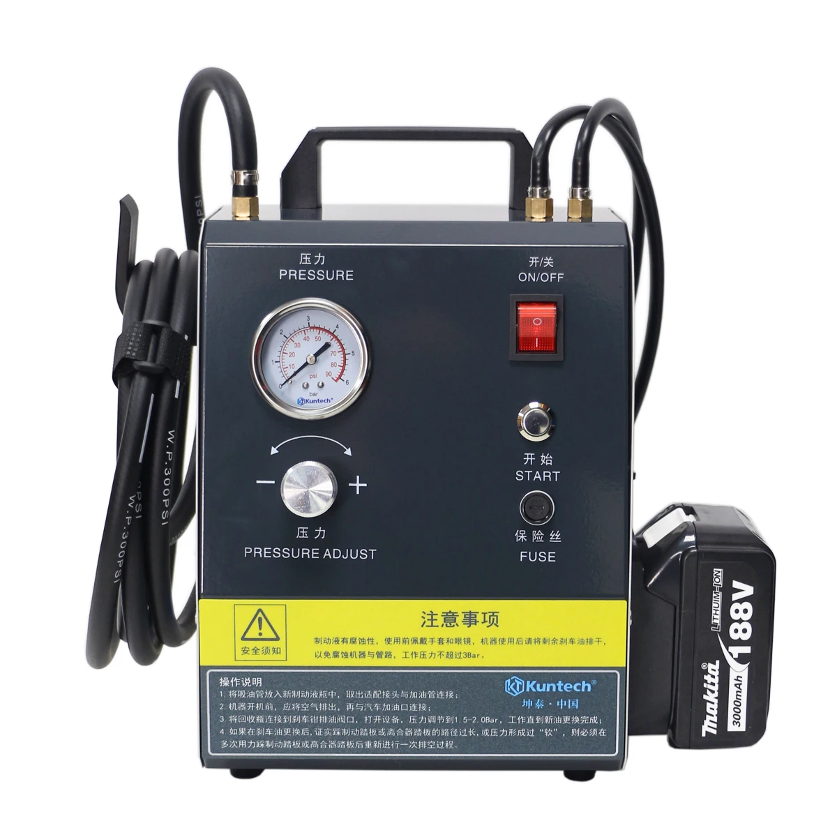 Auto Brake Fluid Bleeder Fillerautomatic Pulsating Brake Fluid Changer