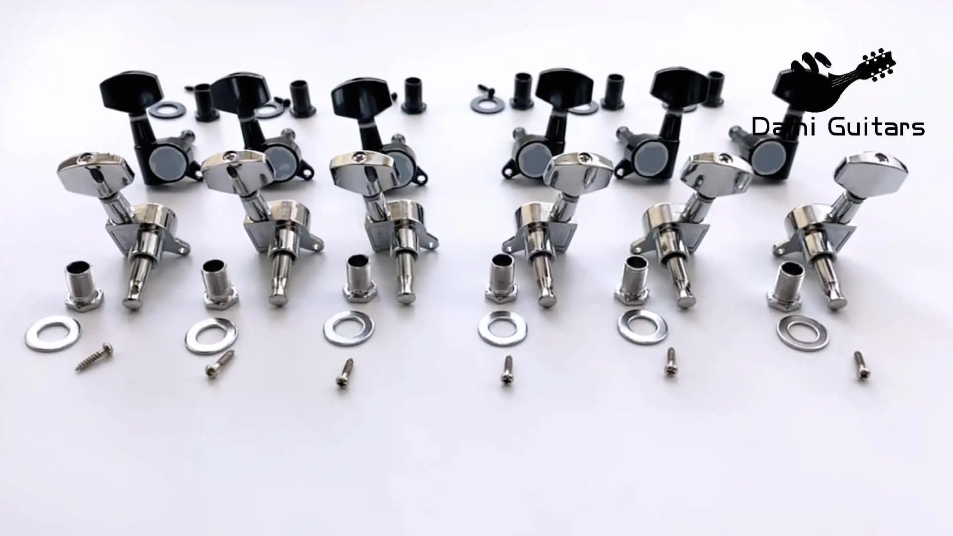 Set Di Pioli Di Accordatura Della Chitarra Cheotime, In Lega Di Zinco - Foto 4