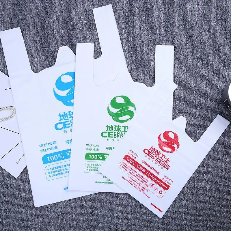 Plastic Round Cassava Biodegradable Corn Starch Mailers Courier Bag