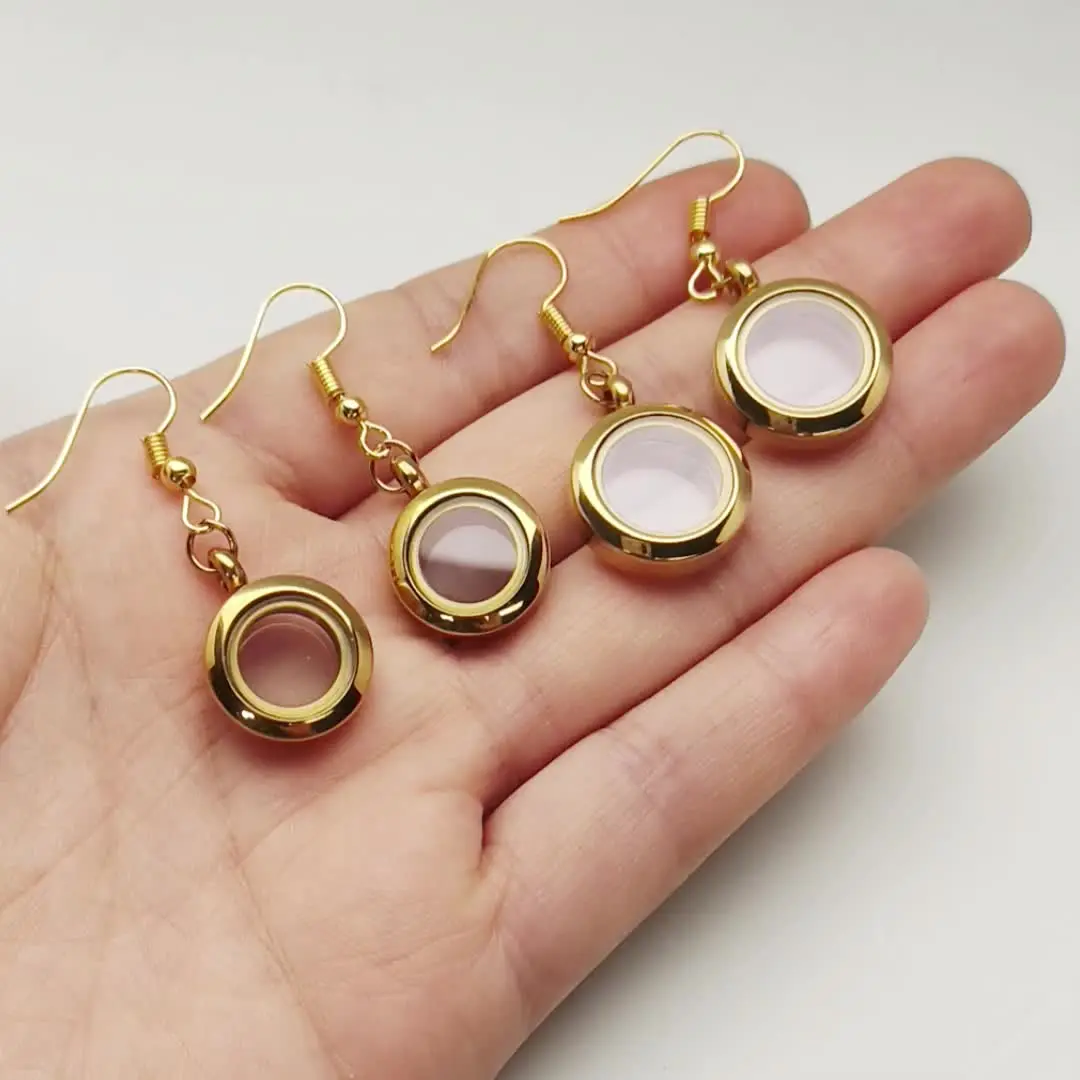 Wholesale 15mm/17mm Stainless Steel Twist Screw Closure Glass