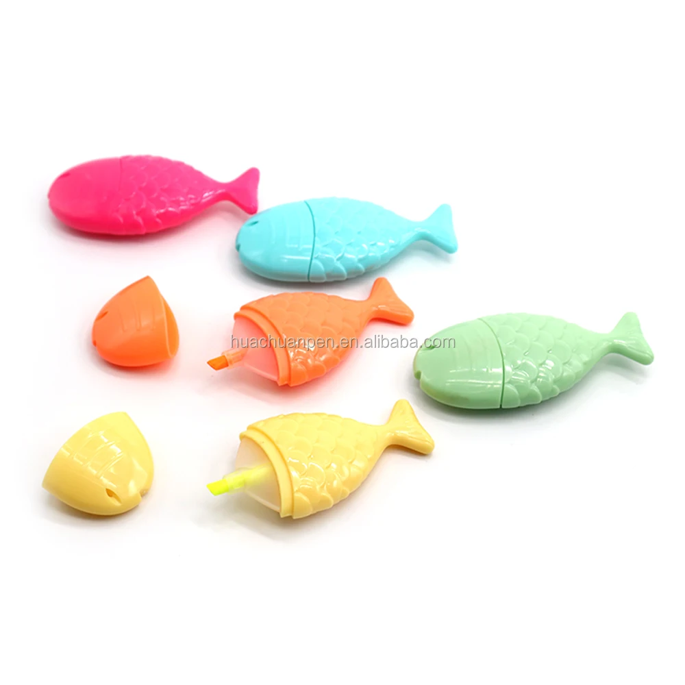 Cute Mini Mermaid Tail Fish Shape Highlighter Buy Fat Fish