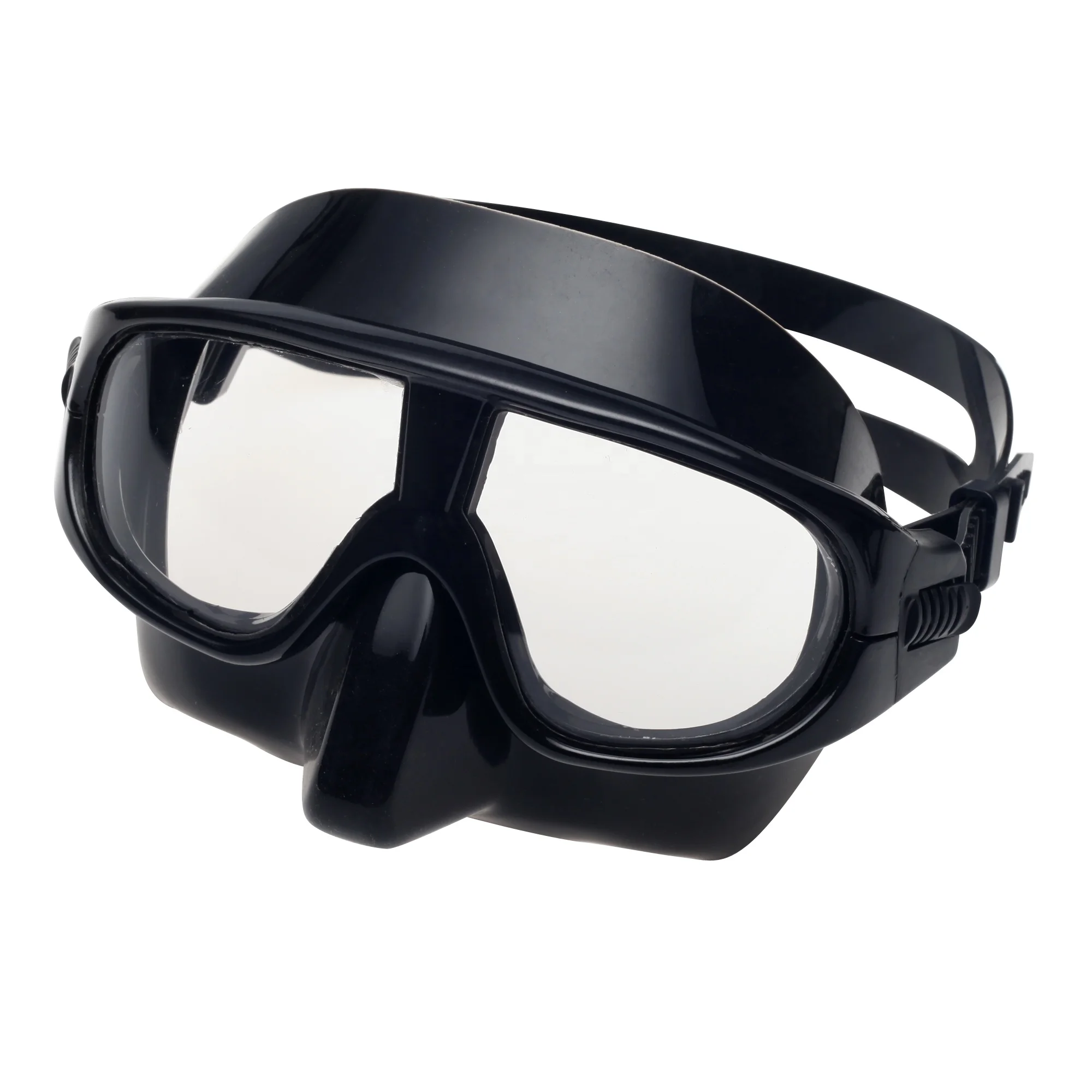 Top Quality Low Volume Silicone Spearfishing Diving Snorkeling Goggles 