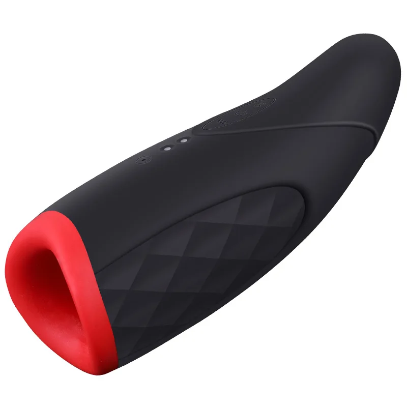
Wholesale hand free male vagina deep throat sex toys for men masturbating vibrating masturbator with sound 