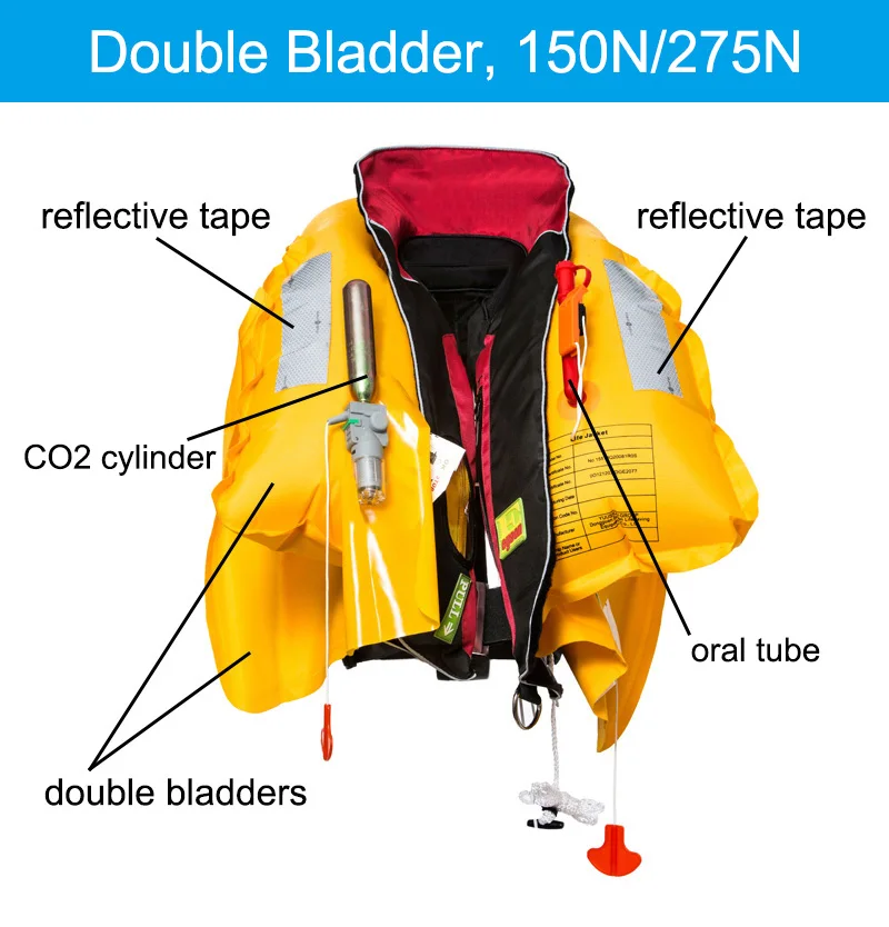 Eyson Solas Approved Double Chamber 275n Marine Inflatable Life Jacket.jpg