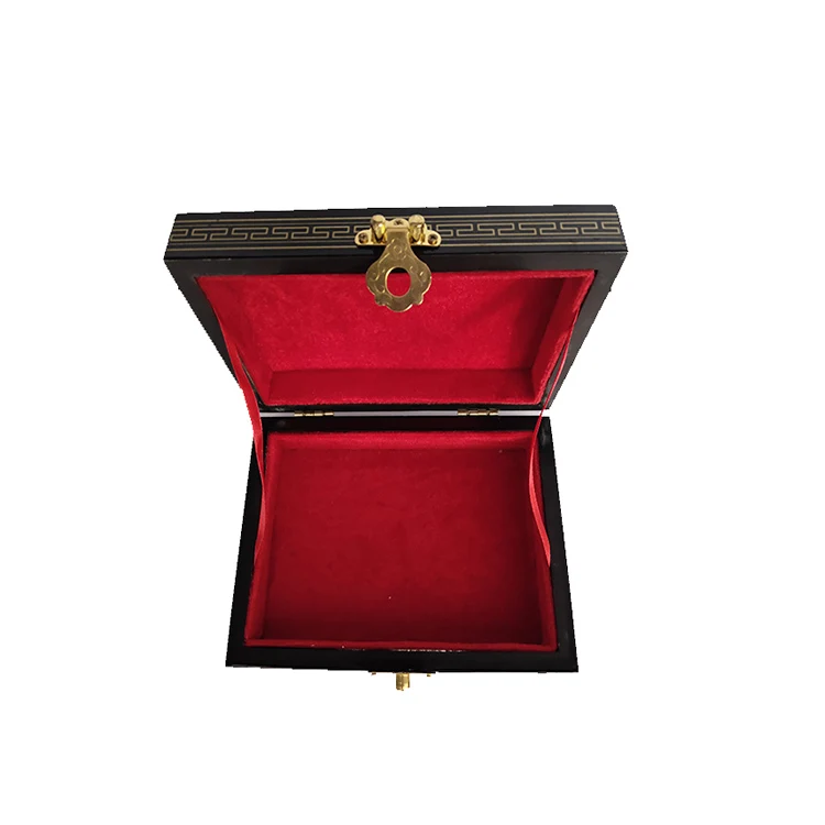 
Wholesale custom high quality vintage wood crafts wooden gift jewelry box 