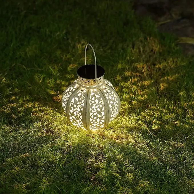 Light Lamp Decoration Garden Lawn Decorative Pole Outdoor Solar Lantern Lights Rechargable 15 Hanging Modern Lanterns