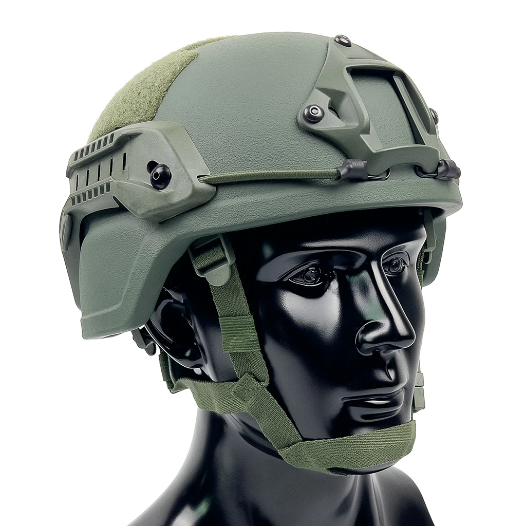 Wholesale MICH 2000 Helmet - Olive Green / Black / Coyote Brown