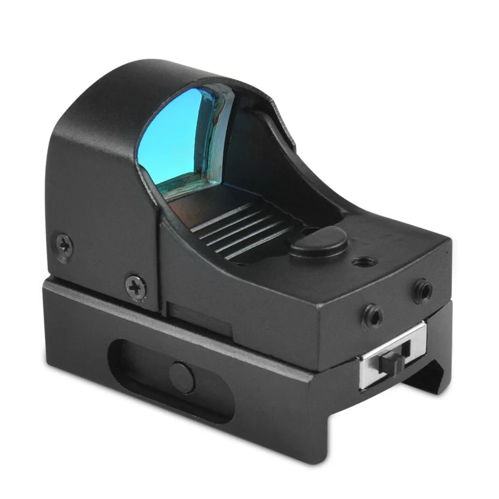 Tactical Compact Mini Red Dot Sight Pistol Red Sight Reflex Scope Fit ...