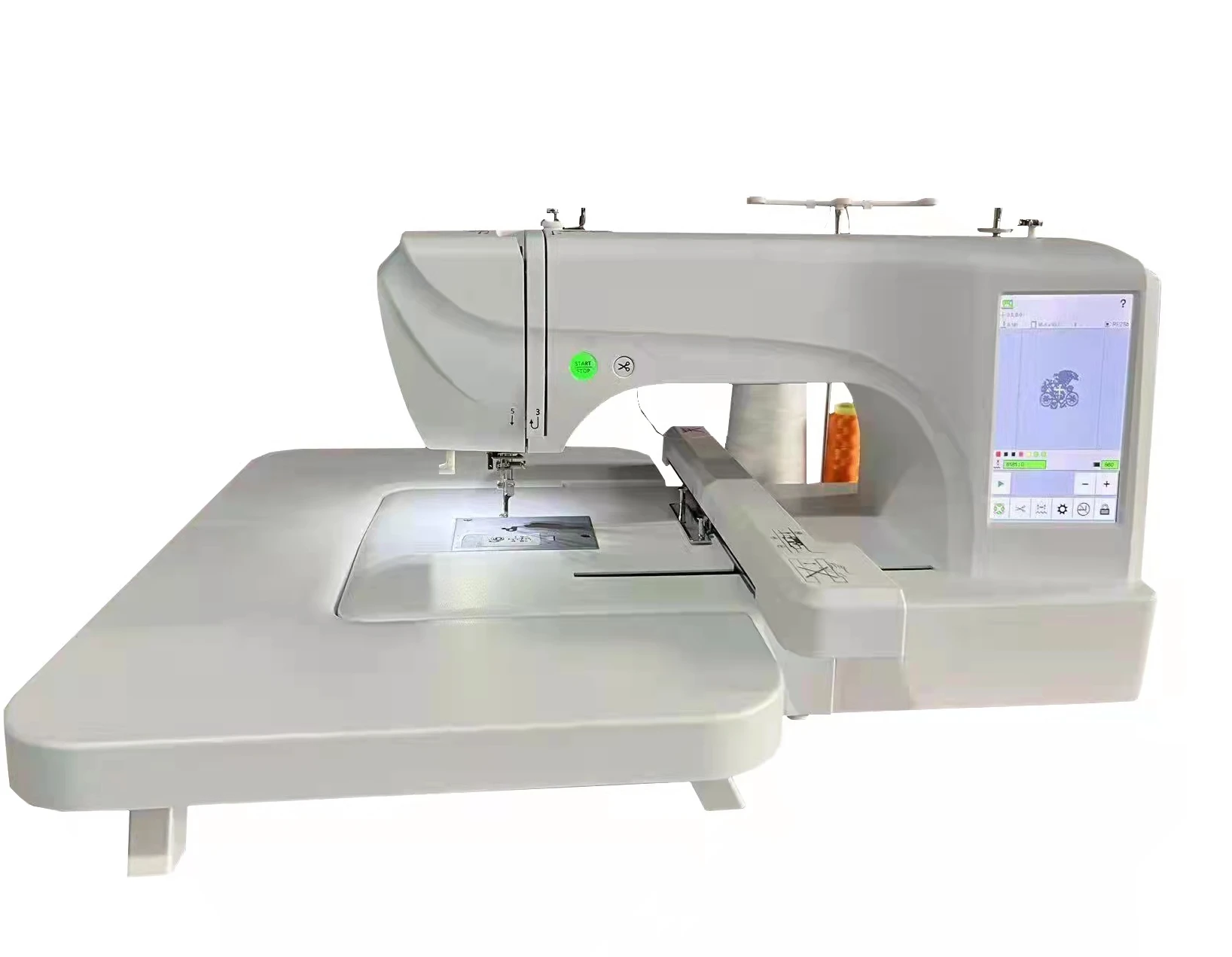 Automatic Flat Embroidery Machine Computerized Embroidering Machine For