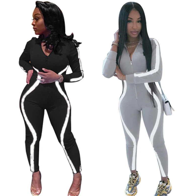 reflective jumpsuit womens