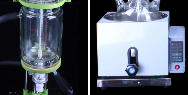 100 Liter Laboratory 20L gg17 Borosilicate Glass Industrial Lab Fermentor Stirred Reactor Bioreactor with Agitator