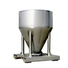 食品グレードステンレス 1000l ラウンドオイル ibc トートバッグタンク小さなコンテナ輸送用コンテナ