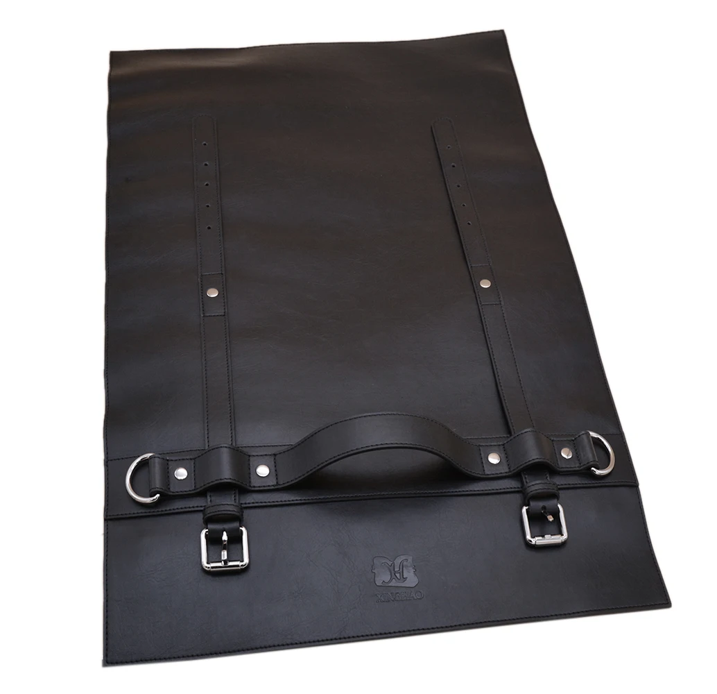 Handmade Professional Leather Knife Roll Kitchen Knife Tool Bag Hunter Pro Scratch Proof Travel