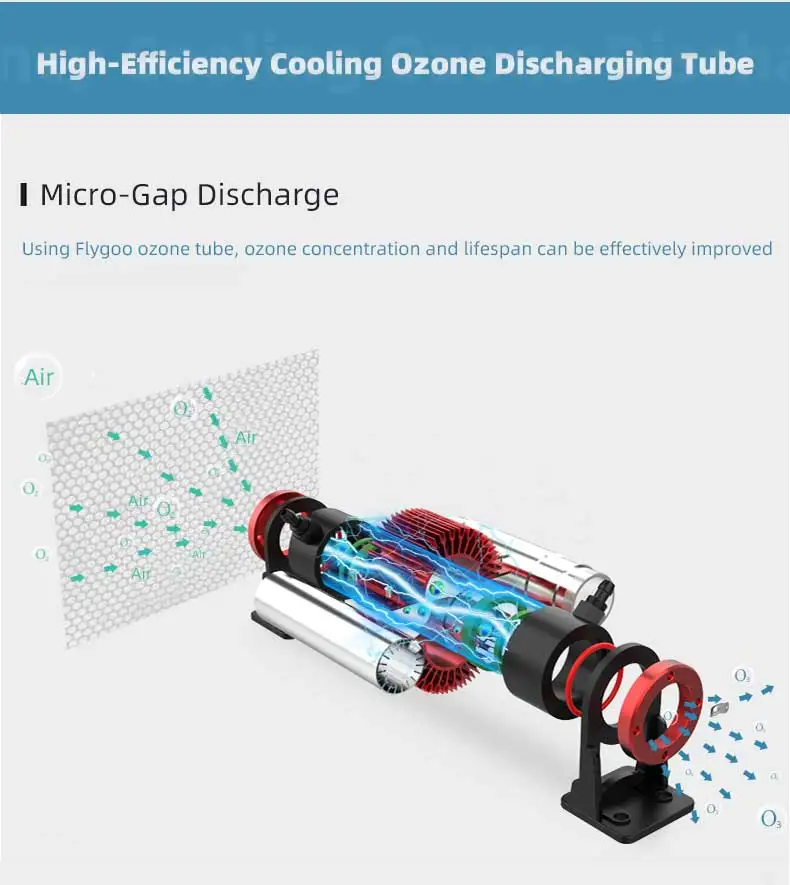 Ozone Generator Water Sterilizer for Recirculating Aquaculture System