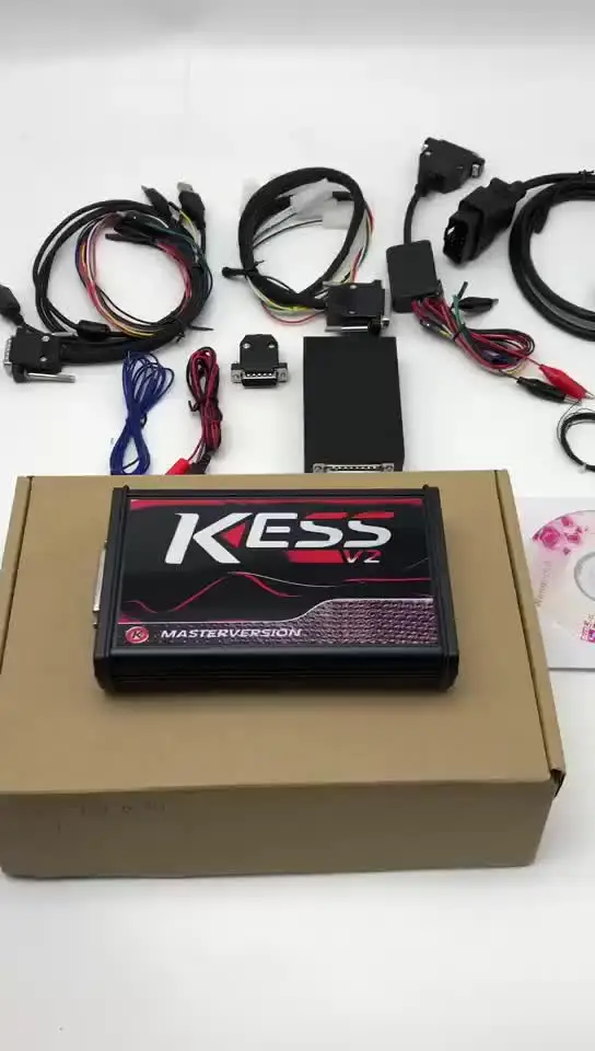 thumbnail interactive-video image 1 of Kess V2 V5.017 ECU Programming Tool - Unlimited Token Car Diagnostic Scanner 1 of 9