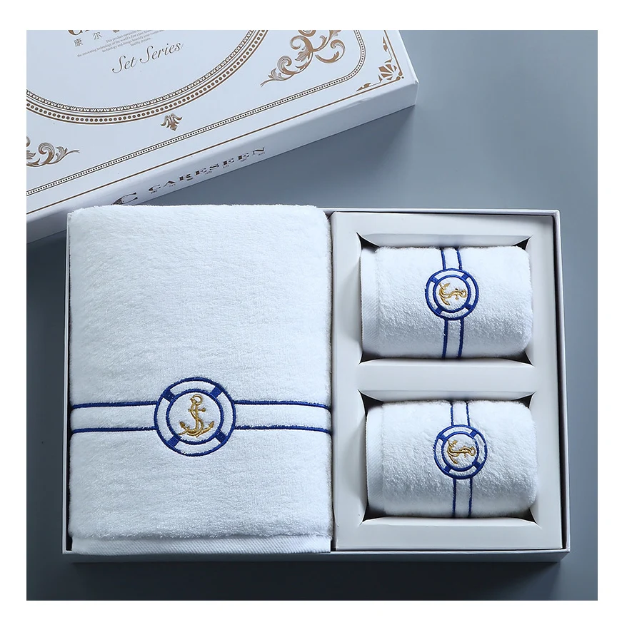 Custom Luxury Gift Boxes For Towels Wholesale Towel Set In Gift Box