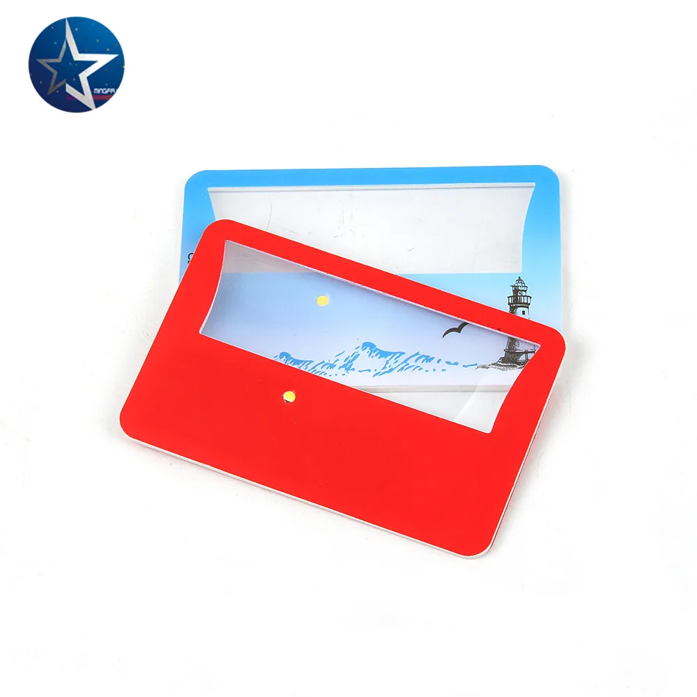 Magnifying Plastic Card Reading Portable Magnifier 3x For Reading
