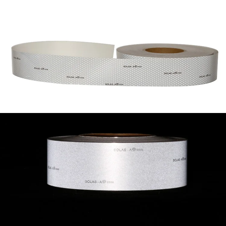 Solas Grade Silver Retro Reflective Tape 3m Solas Approved Reflective