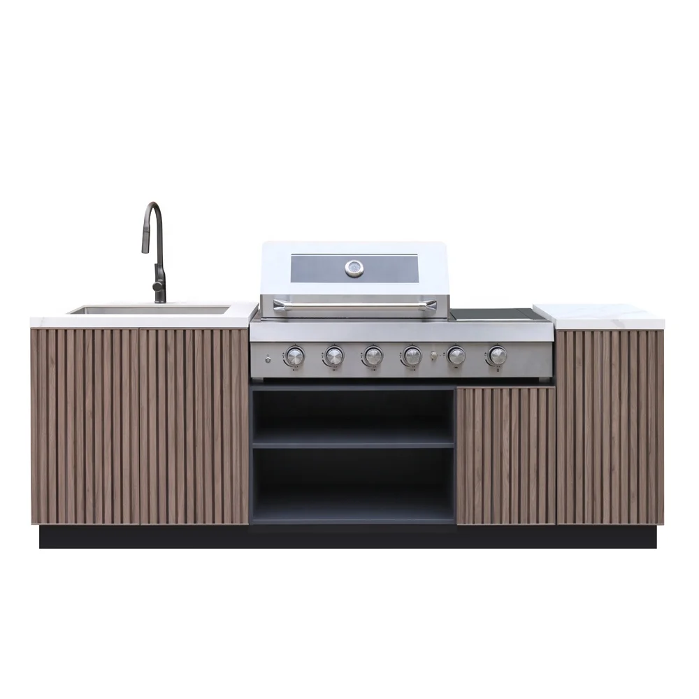 Aluminum Outdoor Kitchen Island Kc04 Outdoor Kitchen Bbq Island