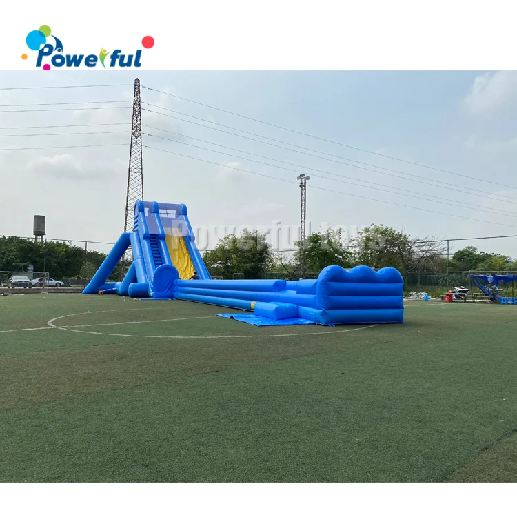 Hippo Giant Inflatable Water Slide For water park