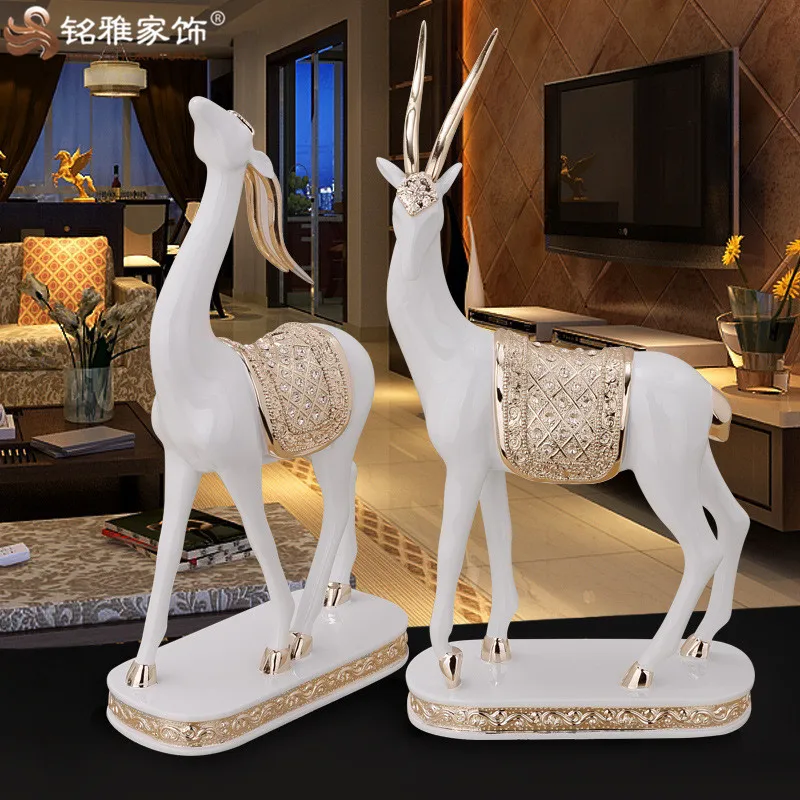 骨董 天然木 鹿 置物 シカ 動物