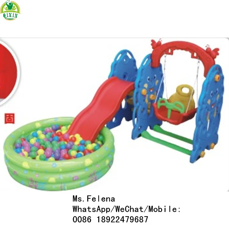 baby ball pit with slide